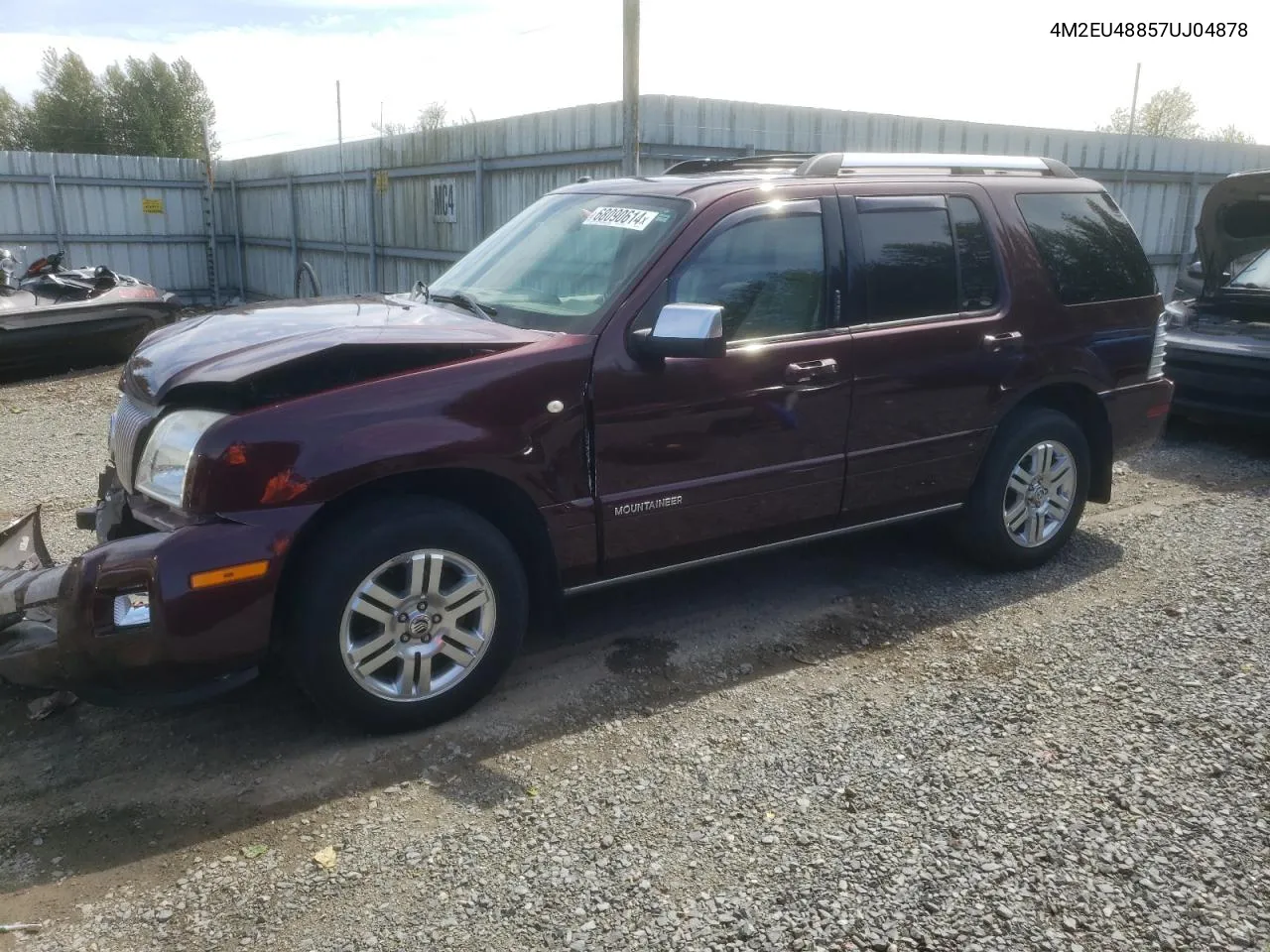 4M2EU48857UJ04878 2007 Mercury Mountaineer Premier