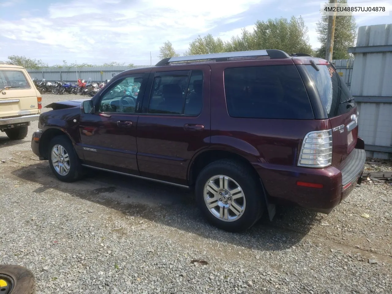 2007 Mercury Mountaineer Premier VIN: 4M2EU48857UJ04878 Lot: 68090614