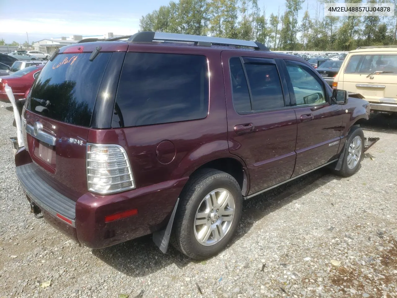 2007 Mercury Mountaineer Premier VIN: 4M2EU48857UJ04878 Lot: 68090614