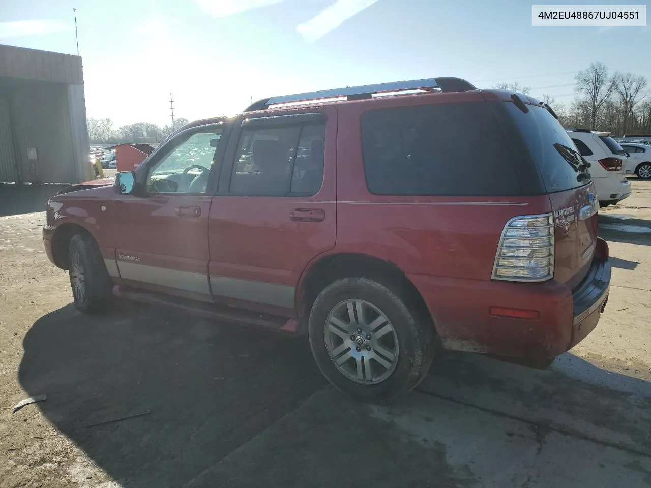 2007 Mercury Mountaineer Premier VIN: 4M2EU48867UJ04551 Lot: 68795424