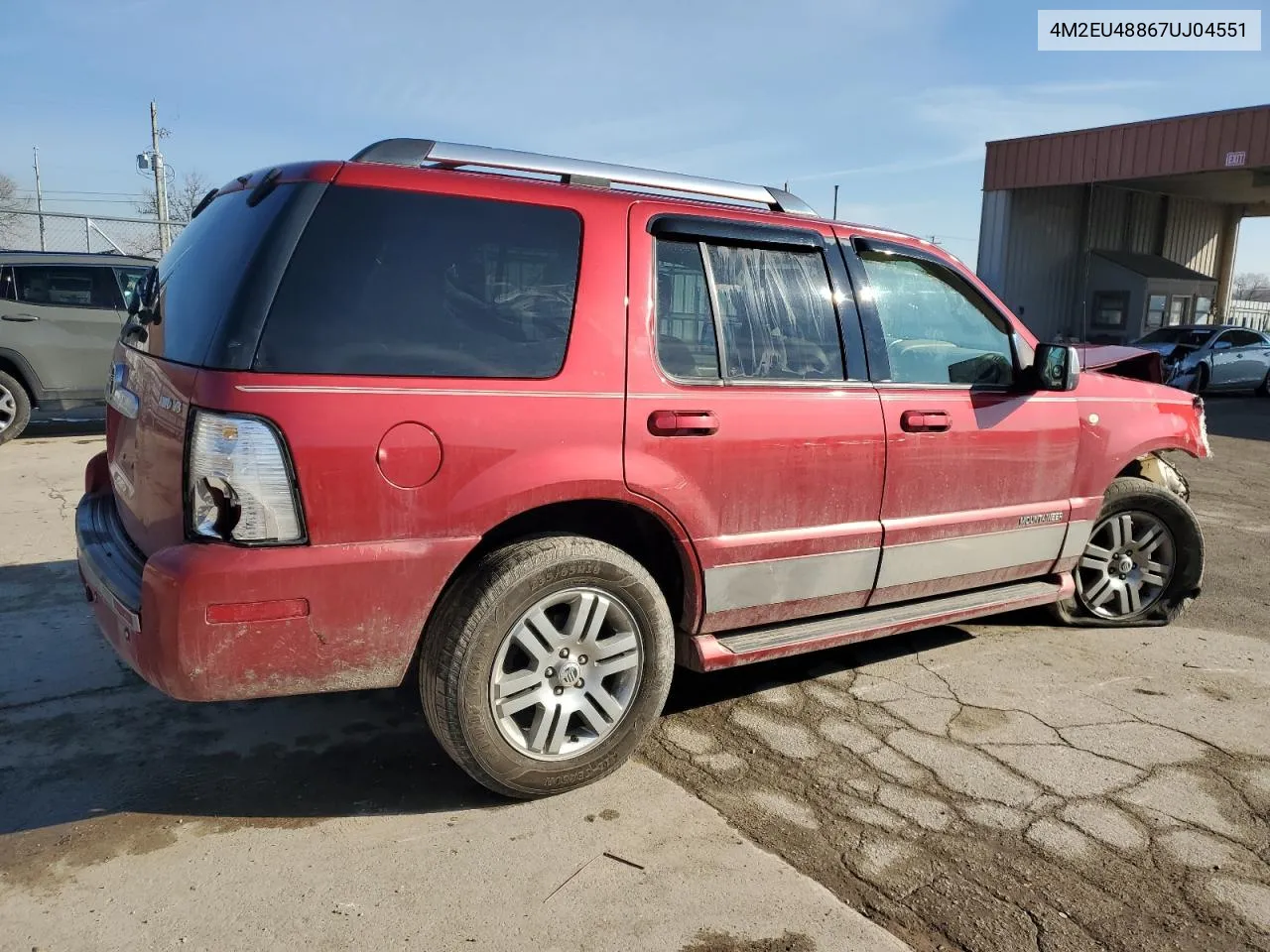 4M2EU48867UJ04551 2007 Mercury Mountaineer Premier