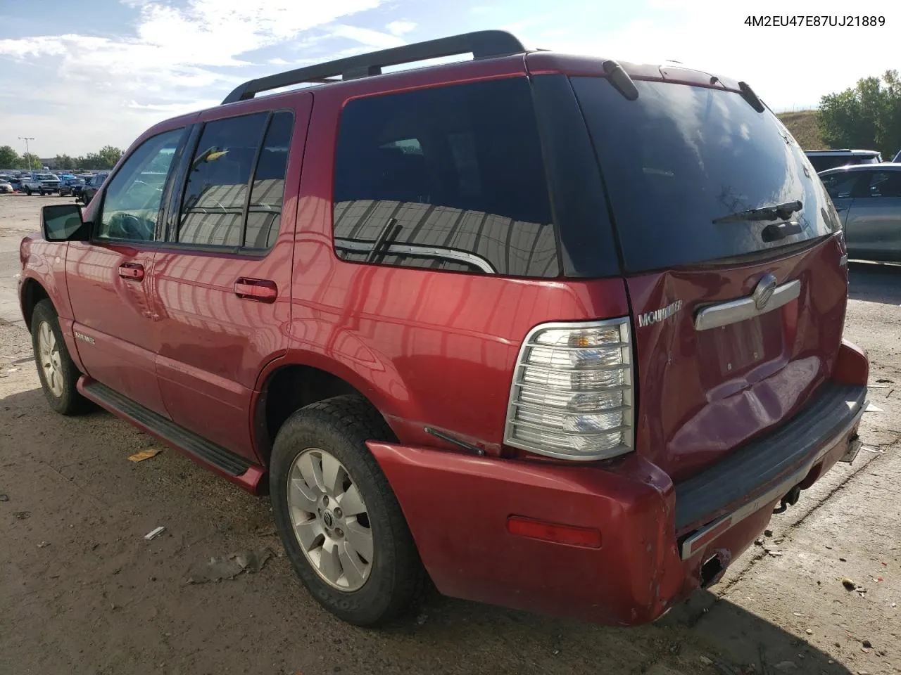 2007 Mercury Mountaineer Luxury VIN: 4M2EU47E87UJ21889 Lot: 69648144