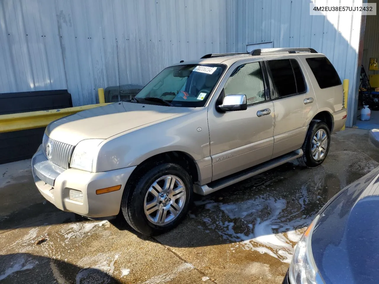 2007 Mercury Mountaineer Premier VIN: 4M2EU38E57UJ12432 Lot: 70206234