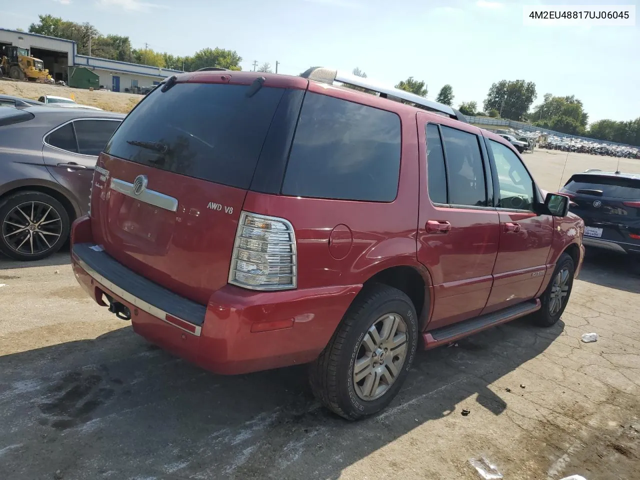 2007 Mercury Mountaineer Premier VIN: 4M2EU48817UJ06045 Lot: 71610734