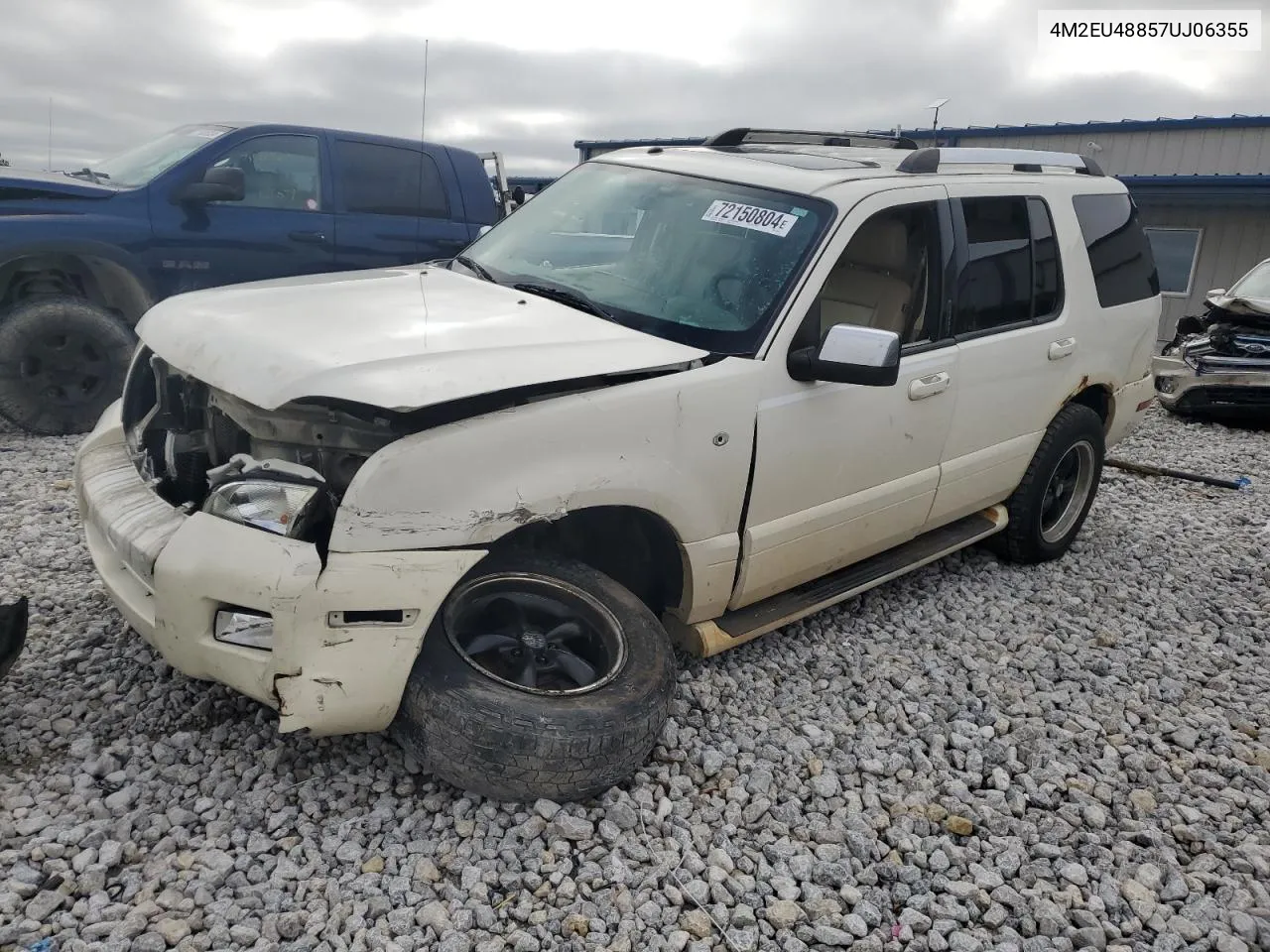 2007 Mercury Mountaineer Premier VIN: 4M2EU48857UJ06355 Lot: 72150804