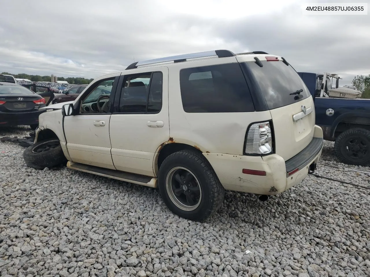 2007 Mercury Mountaineer Premier VIN: 4M2EU48857UJ06355 Lot: 72150804