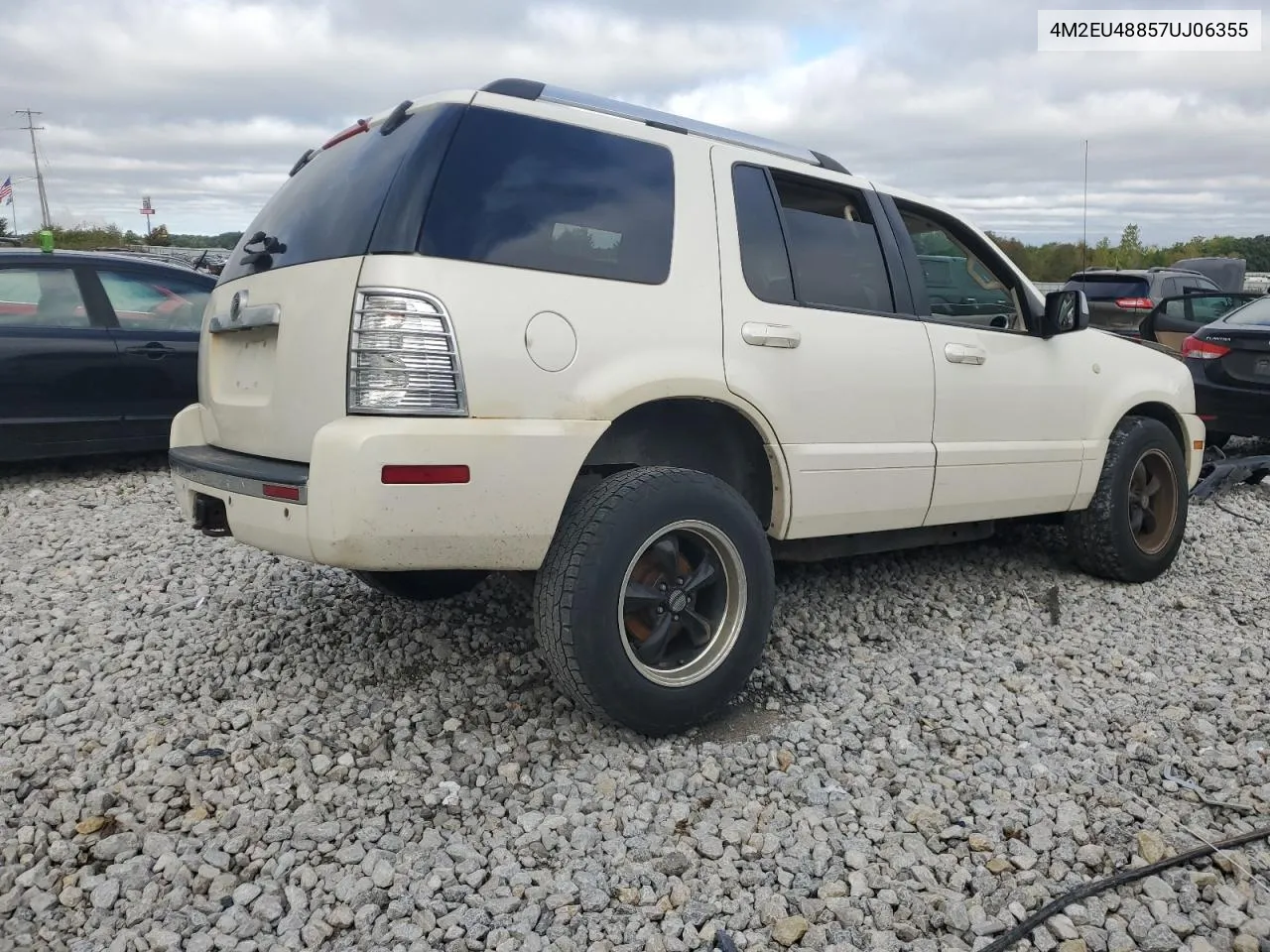 2007 Mercury Mountaineer Premier VIN: 4M2EU48857UJ06355 Lot: 72150804