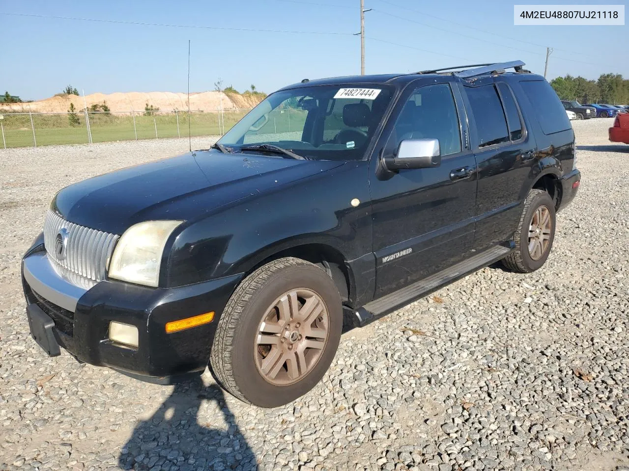 2007 Mercury Mountaineer Premier VIN: 4M2EU48807UJ21118 Lot: 74827444