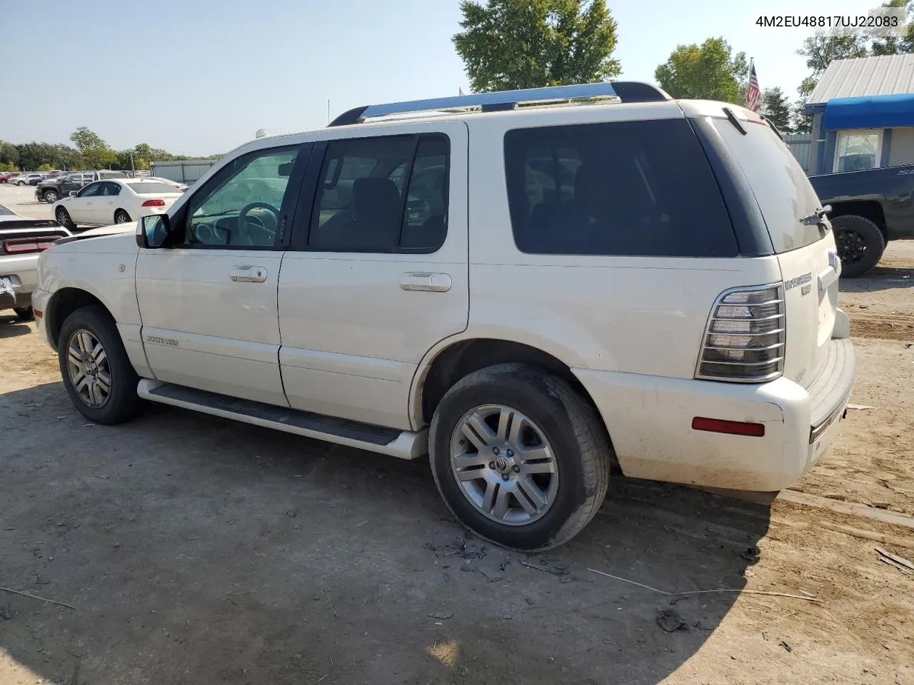 2007 Mercury Mountaineer Premier VIN: 4M2EU48817UJ22083 Lot: 75449764