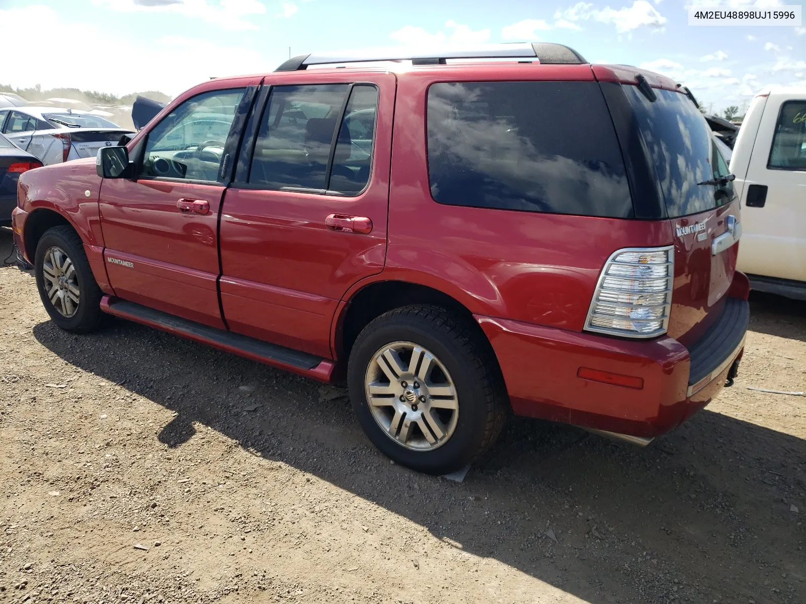 4M2EU48898UJ15996 2008 Mercury Mountaineer Premier