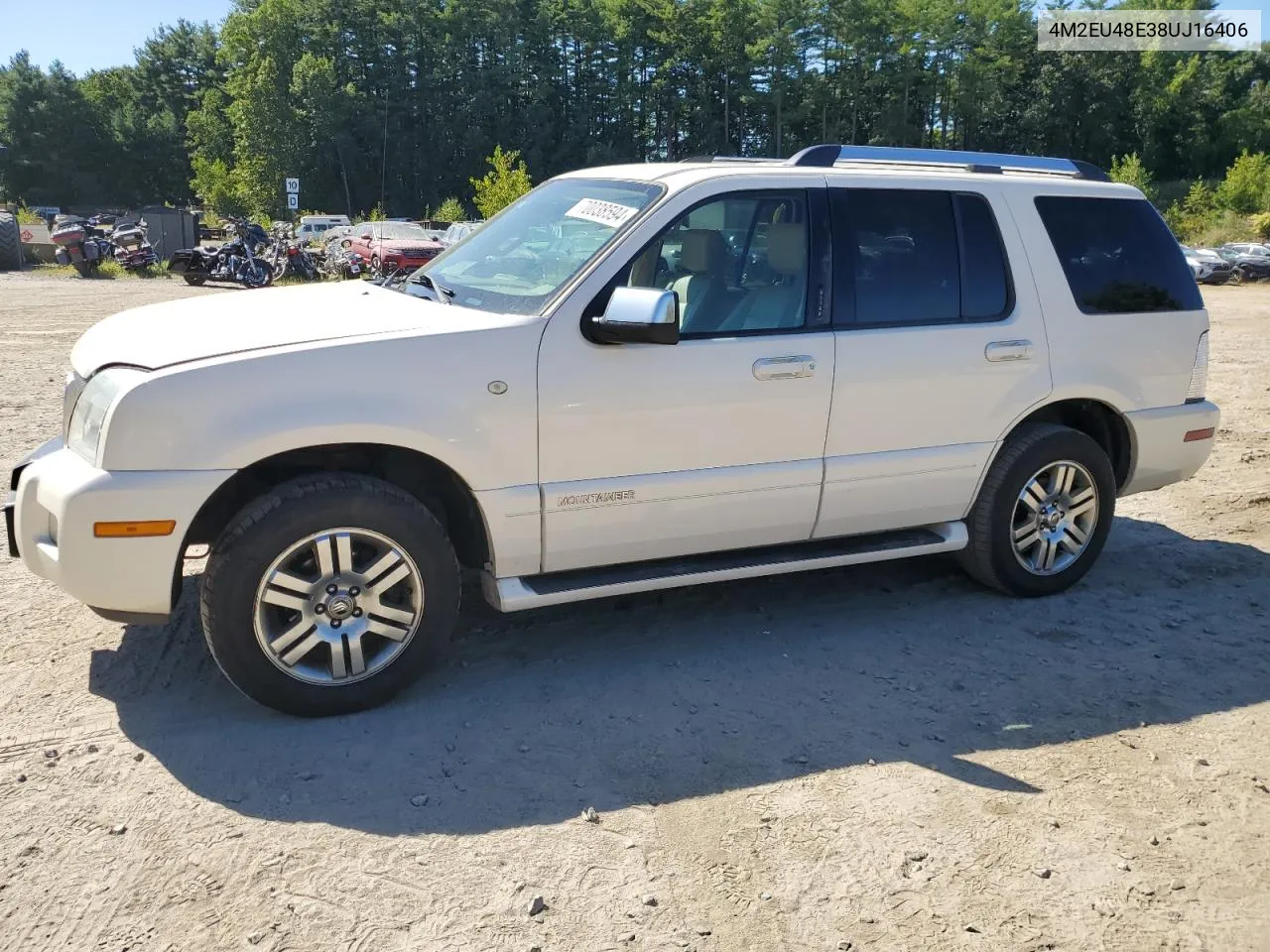 4M2EU48E38UJ16406 2008 Mercury Mountaineer Premier