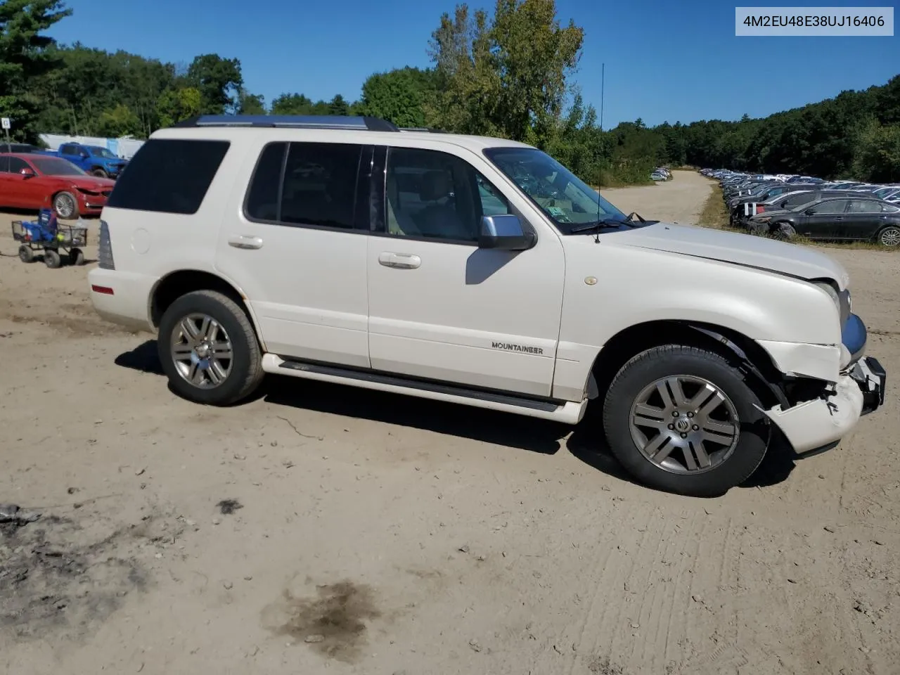 2008 Mercury Mountaineer Premier VIN: 4M2EU48E38UJ16406 Lot: 70038594