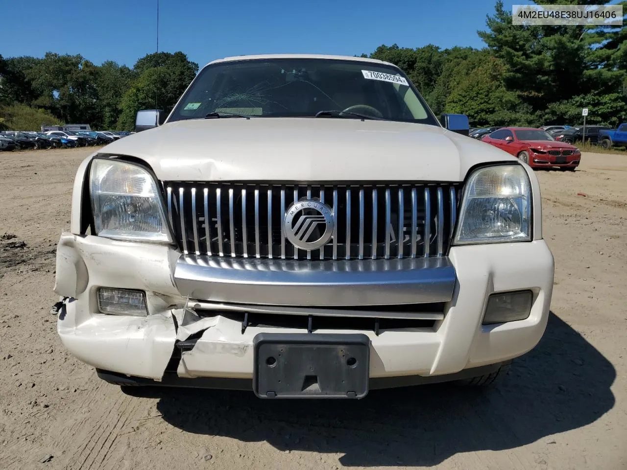 2008 Mercury Mountaineer Premier VIN: 4M2EU48E38UJ16406 Lot: 70038594