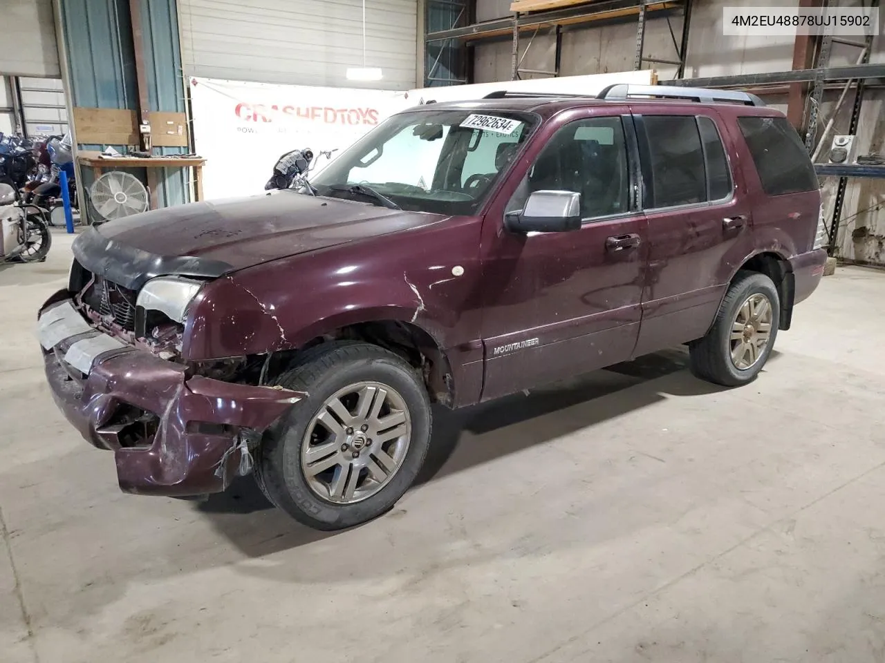 2008 Mercury Mountaineer Premier VIN: 4M2EU48878UJ15902 Lot: 72962634