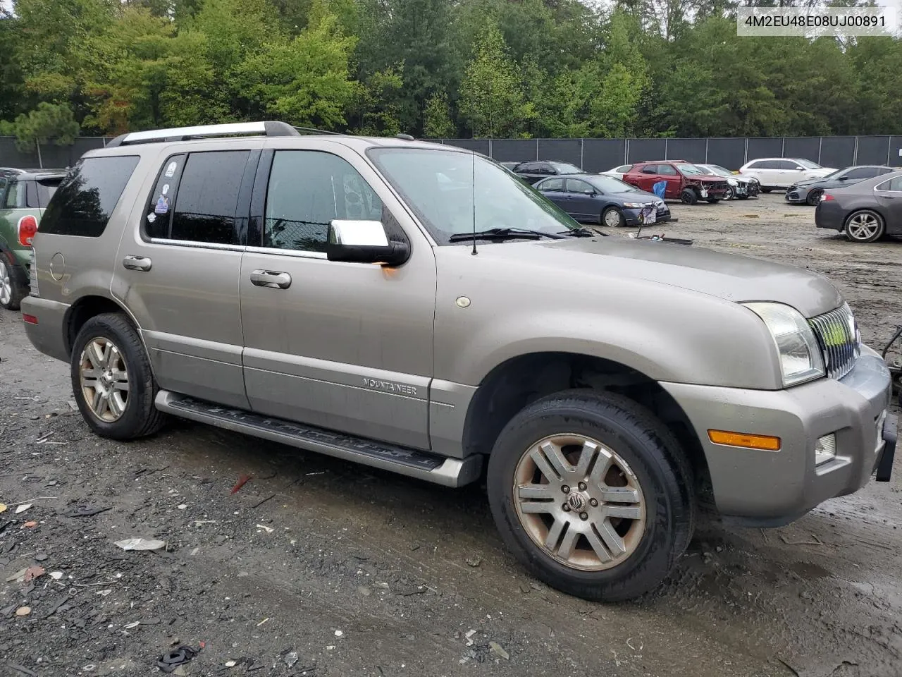 2008 Mercury Mountaineer Premier VIN: 4M2EU48E08UJ00891 Lot: 73571944