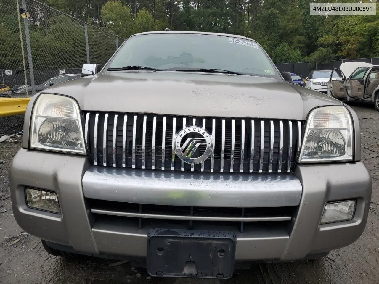 2008 Mercury Mountaineer Premier VIN: 4M2EU48E08UJ00891 Lot: 73571944