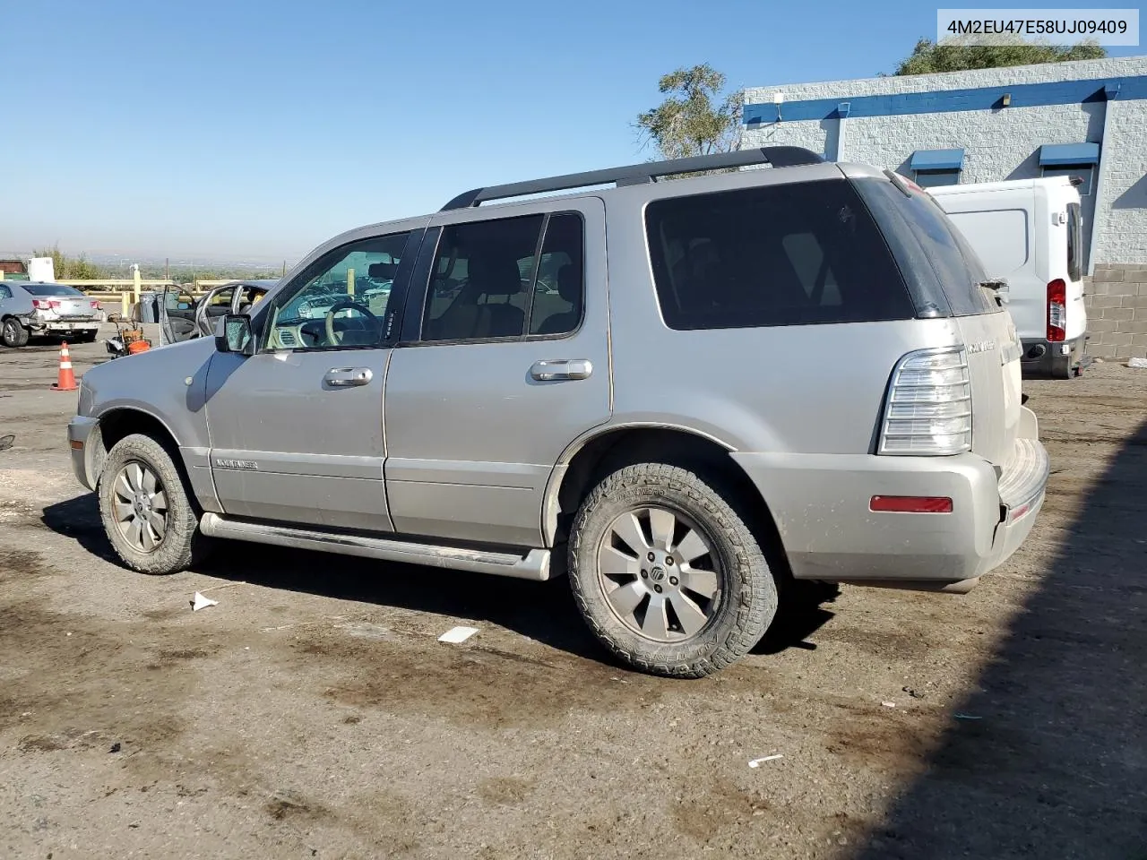 2008 Mercury Mountaineer Luxury VIN: 4M2EU47E58UJ09409 Lot: 73573934