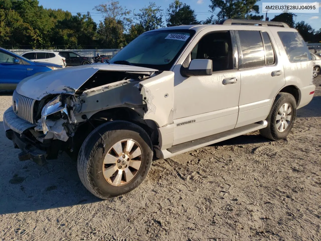 2008 Mercury Mountaineer Luxury VIN: 4M2EU37E28UJ04095 Lot: 75834694