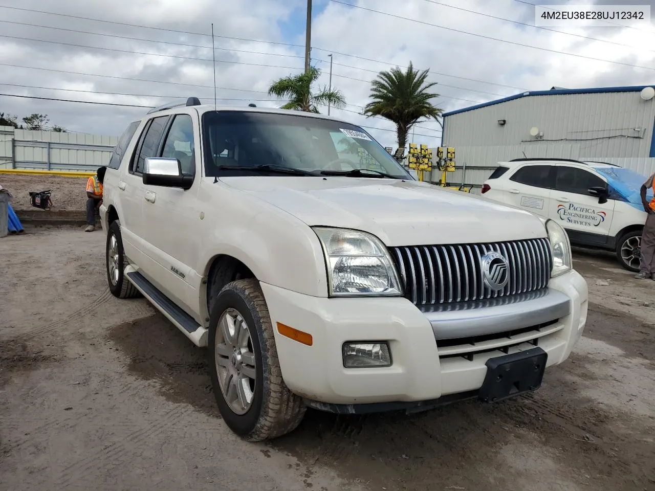 2008 Mercury Mountaineer Premier VIN: 4M2EU38E28UJ12342 Lot: 79554684