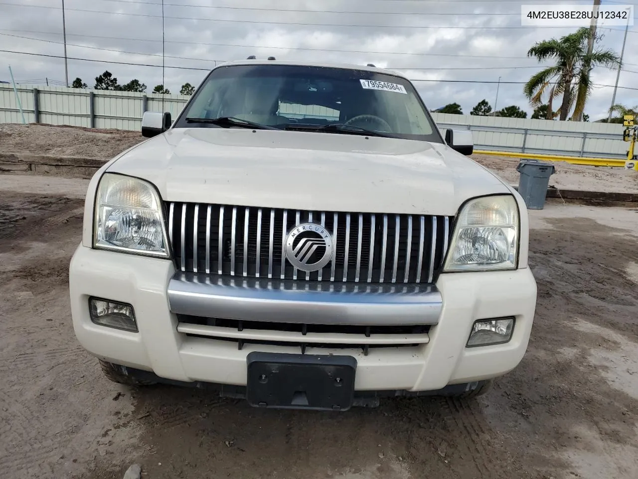 2008 Mercury Mountaineer Premier VIN: 4M2EU38E28UJ12342 Lot: 79554684