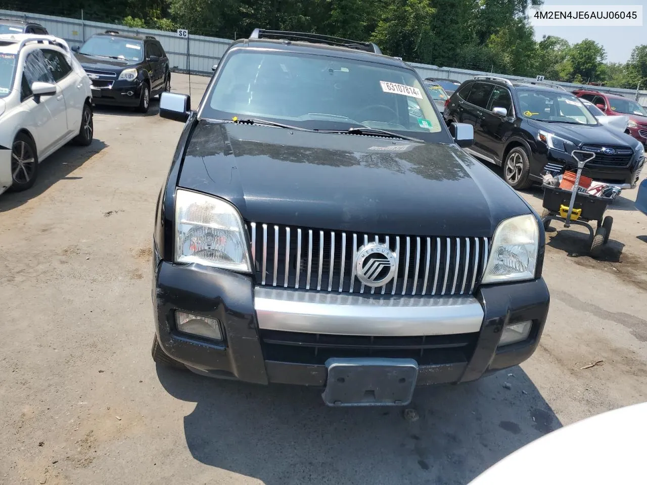 2010 Mercury Mountaineer Premier VIN: 4M2EN4JE6AUJ06045 Lot: 63107814