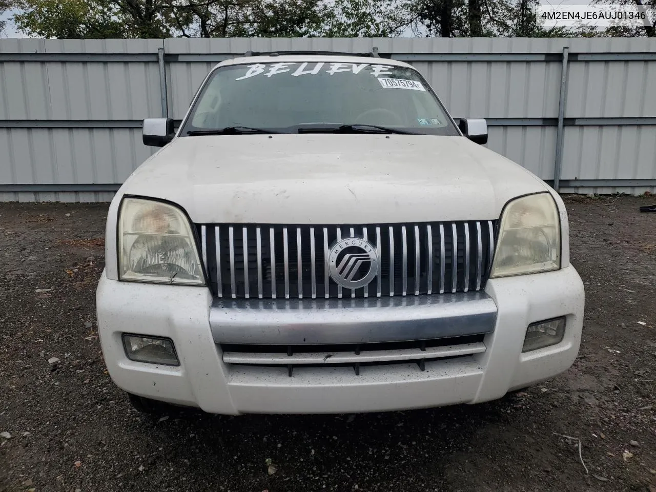 2010 Mercury Mountaineer Premier VIN: 4M2EN4JE6AUJ01346 Lot: 70575794