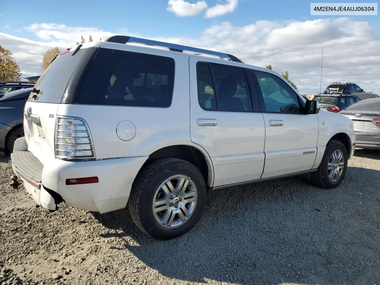 2010 Mercury Mountaineer Premier VIN: 4M2EN4JE4AUJ06304 Lot: 75058694