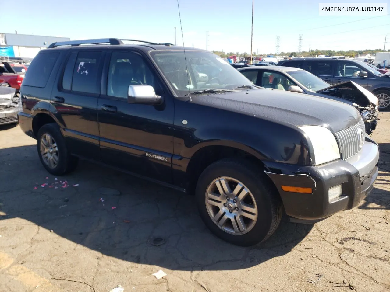 2010 Mercury Mountaineer Premier VIN: 4M2EN4J87AUJ03147 Lot: 75358634