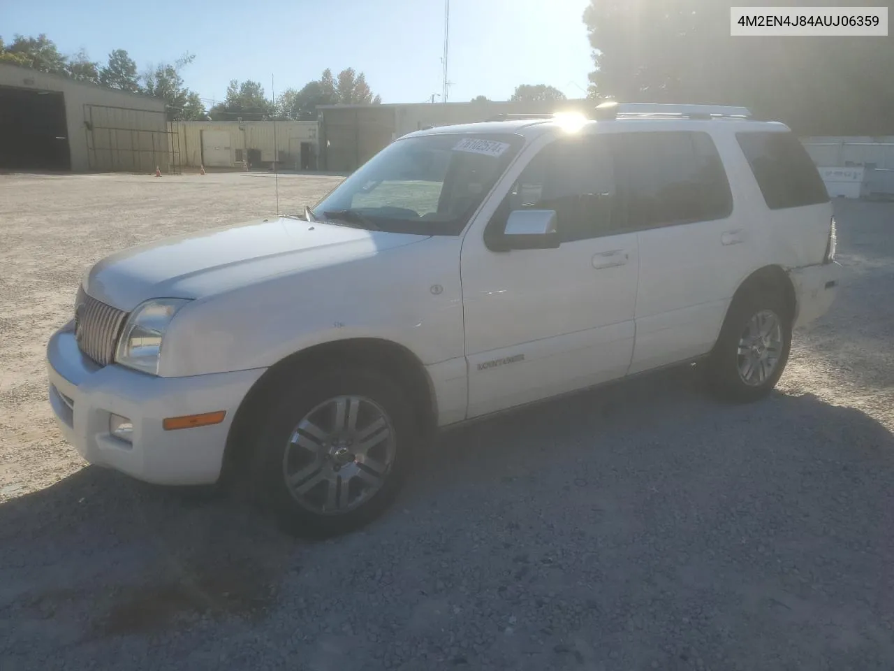 2010 Mercury Mountaineer Premier VIN: 4M2EN4J84AUJ06359 Lot: 76102574