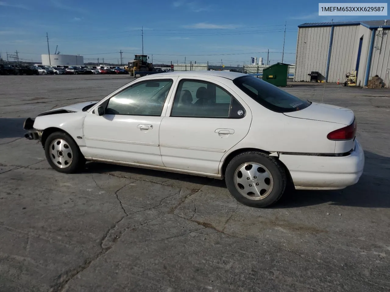 1999 Mercury Mystique Gs VIN: 1MEFM653XXK629587 Lot: 78900204