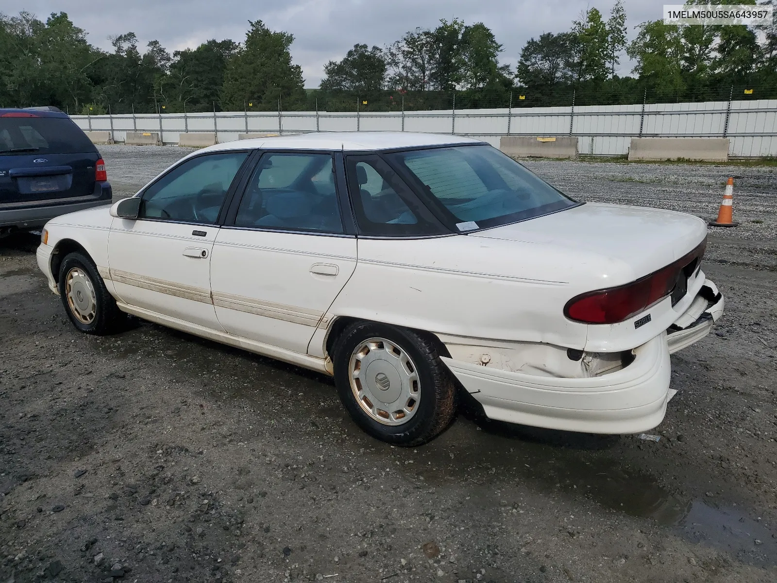 1995 Mercury Sable Gs VIN: 1MELM50U5SA643957 Lot: 63693784