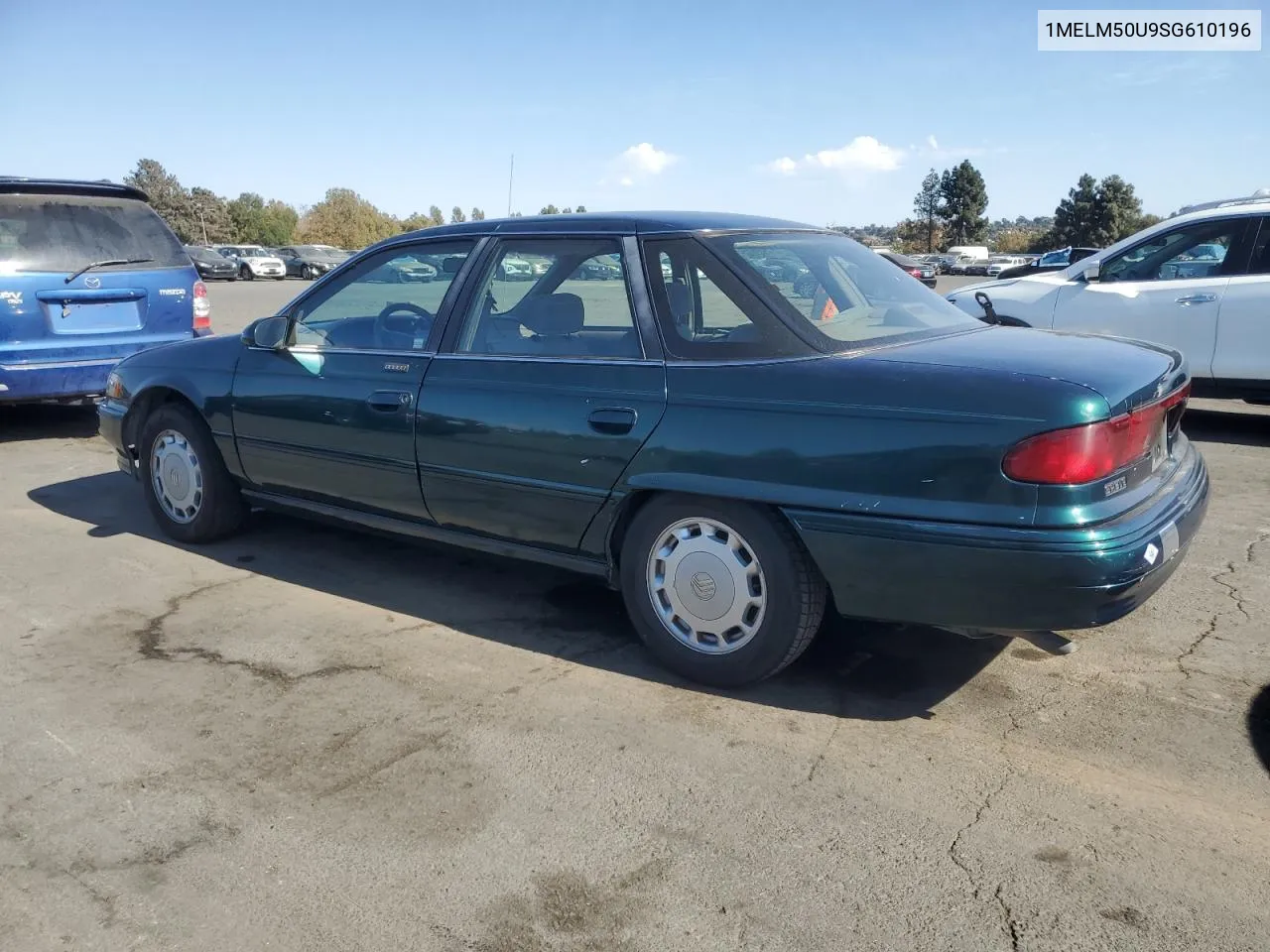 1995 Mercury Sable Gs VIN: 1MELM50U9SG610196 Lot: 74360894