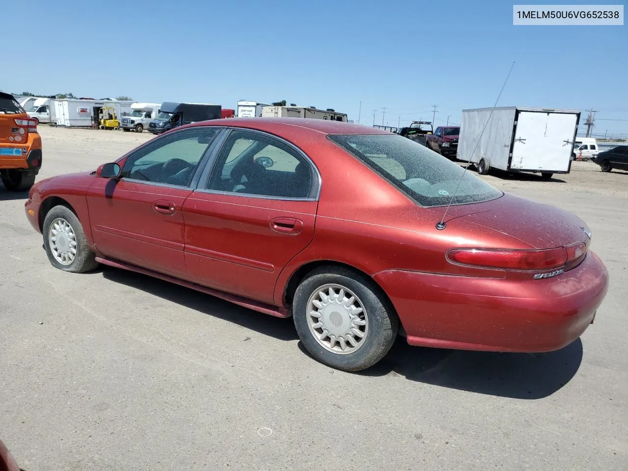 1997 Mercury Sable Gs VIN: 1MELM50U6VG652538 Lot: 73302644