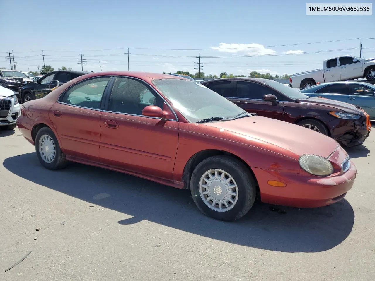 1997 Mercury Sable Gs VIN: 1MELM50U6VG652538 Lot: 73302644