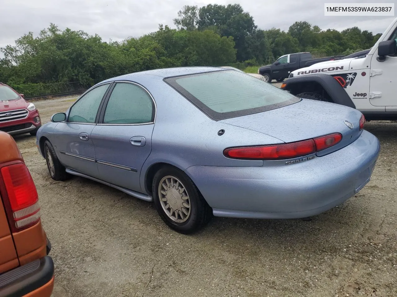 1998 Mercury Sable Ls Premium VIN: 1MEFM53S9WA623837 Lot: 74582424