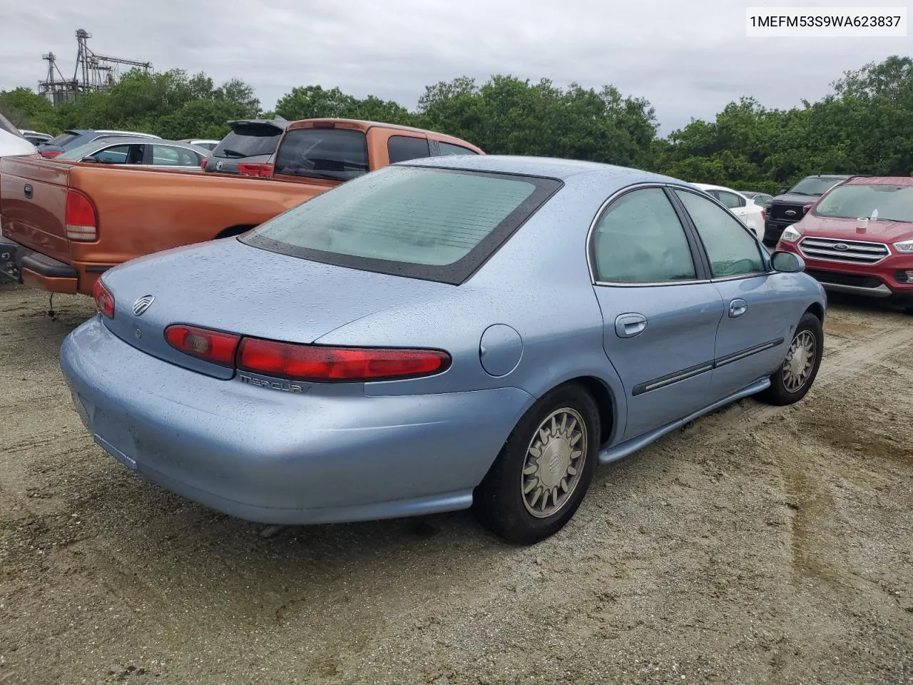 1998 Mercury Sable Ls Premium VIN: 1MEFM53S9WA623837 Lot: 74582424