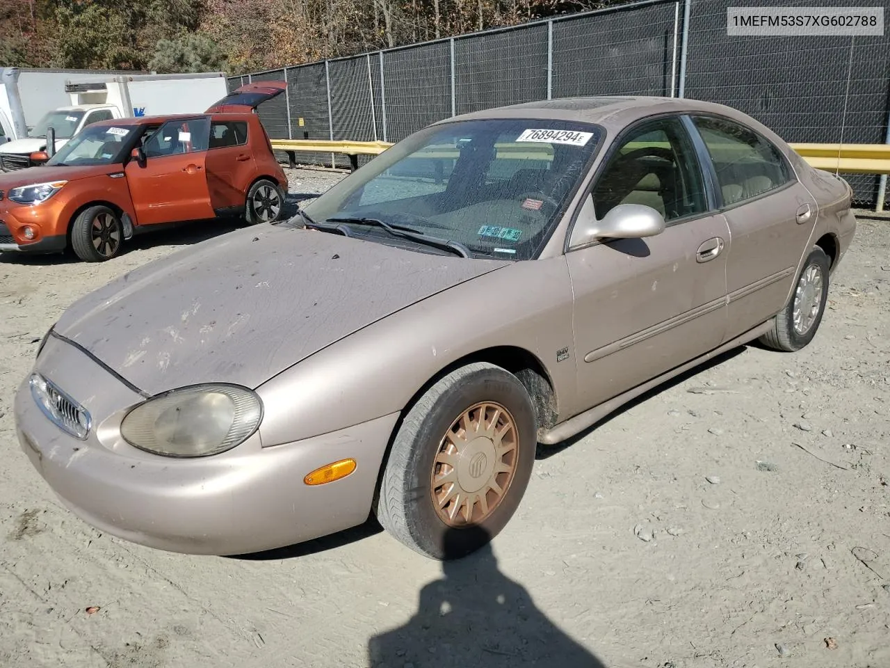 1999 Mercury Sable Ls VIN: 1MEFM53S7XG602788 Lot: 76894294