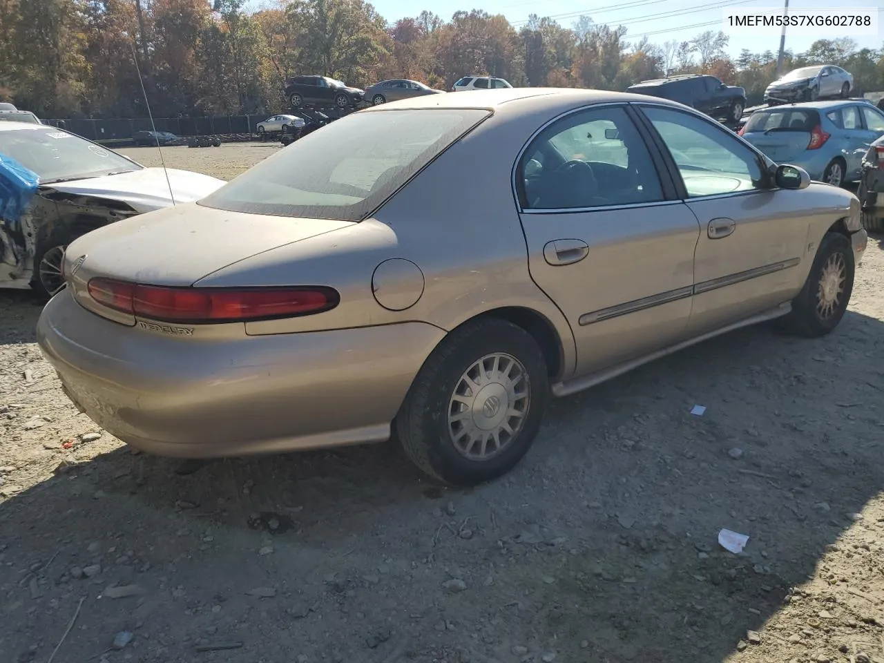 1999 Mercury Sable Ls VIN: 1MEFM53S7XG602788 Lot: 76894294