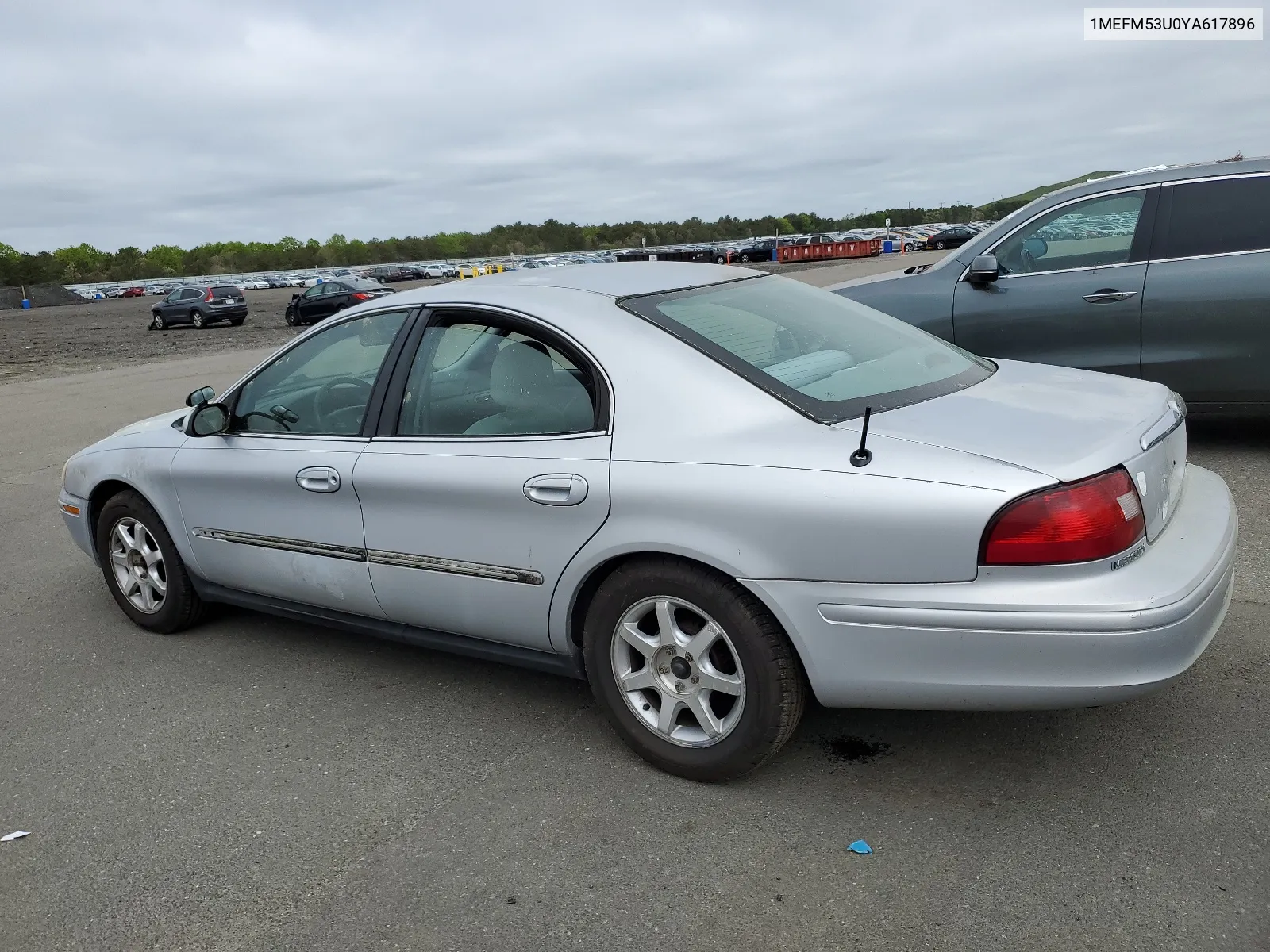 2000 Mercury Sable Ls VIN: 1MEFM53U0YA617896 Lot: 55625994