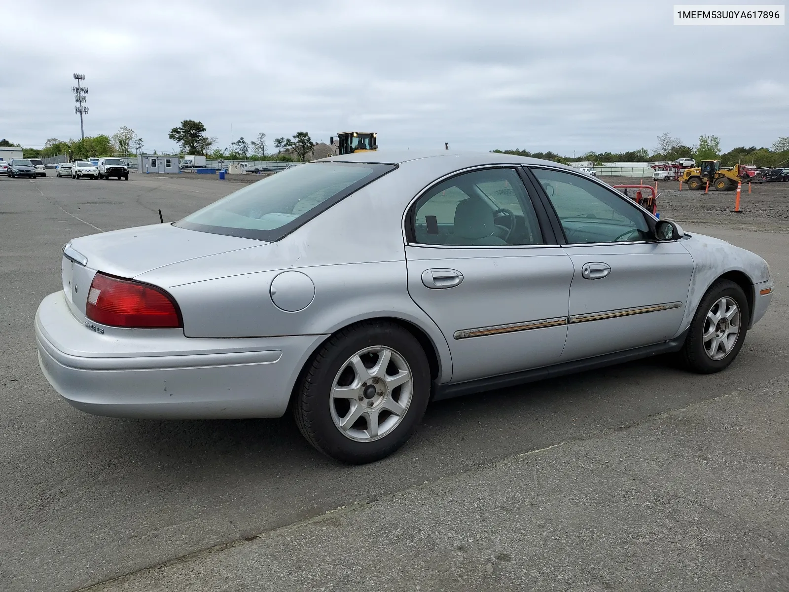 2000 Mercury Sable Ls VIN: 1MEFM53U0YA617896 Lot: 55625994