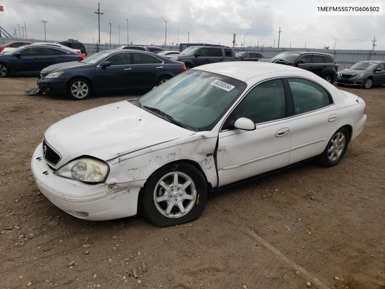 2000 Mercury Sable Ls Premium VIN: 1MEFM55S7YG606502 Lot: 66350534