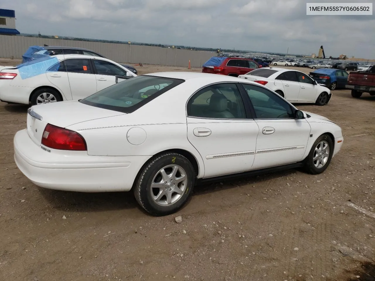 2000 Mercury Sable Ls Premium VIN: 1MEFM55S7YG606502 Lot: 66350534