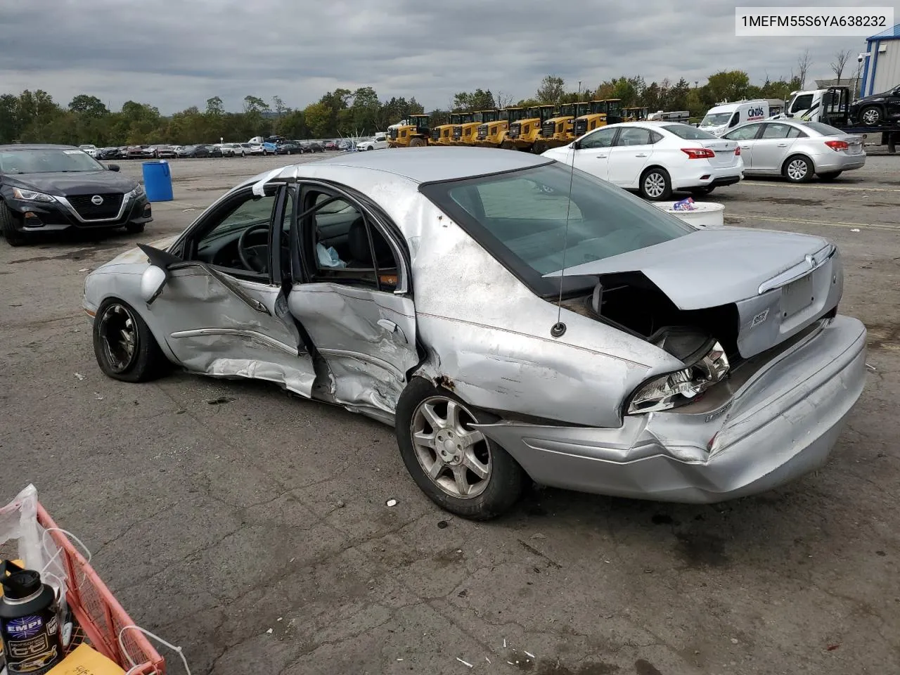 2000 Mercury Sable Ls Premium VIN: 1MEFM55S6YA638232 Lot: 72992494