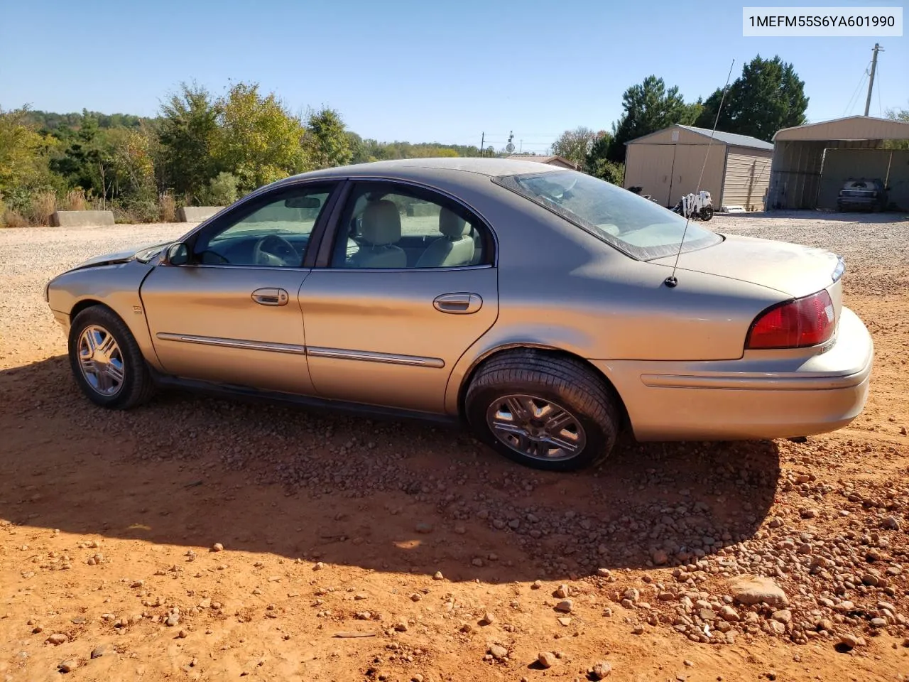 2000 Mercury Sable Ls Premium VIN: 1MEFM55S6YA601990 Lot: 76071144