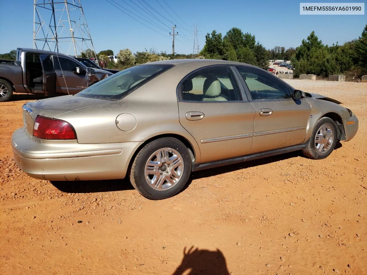 2000 Mercury Sable Ls Premium VIN: 1MEFM55S6YA601990 Lot: 76071144