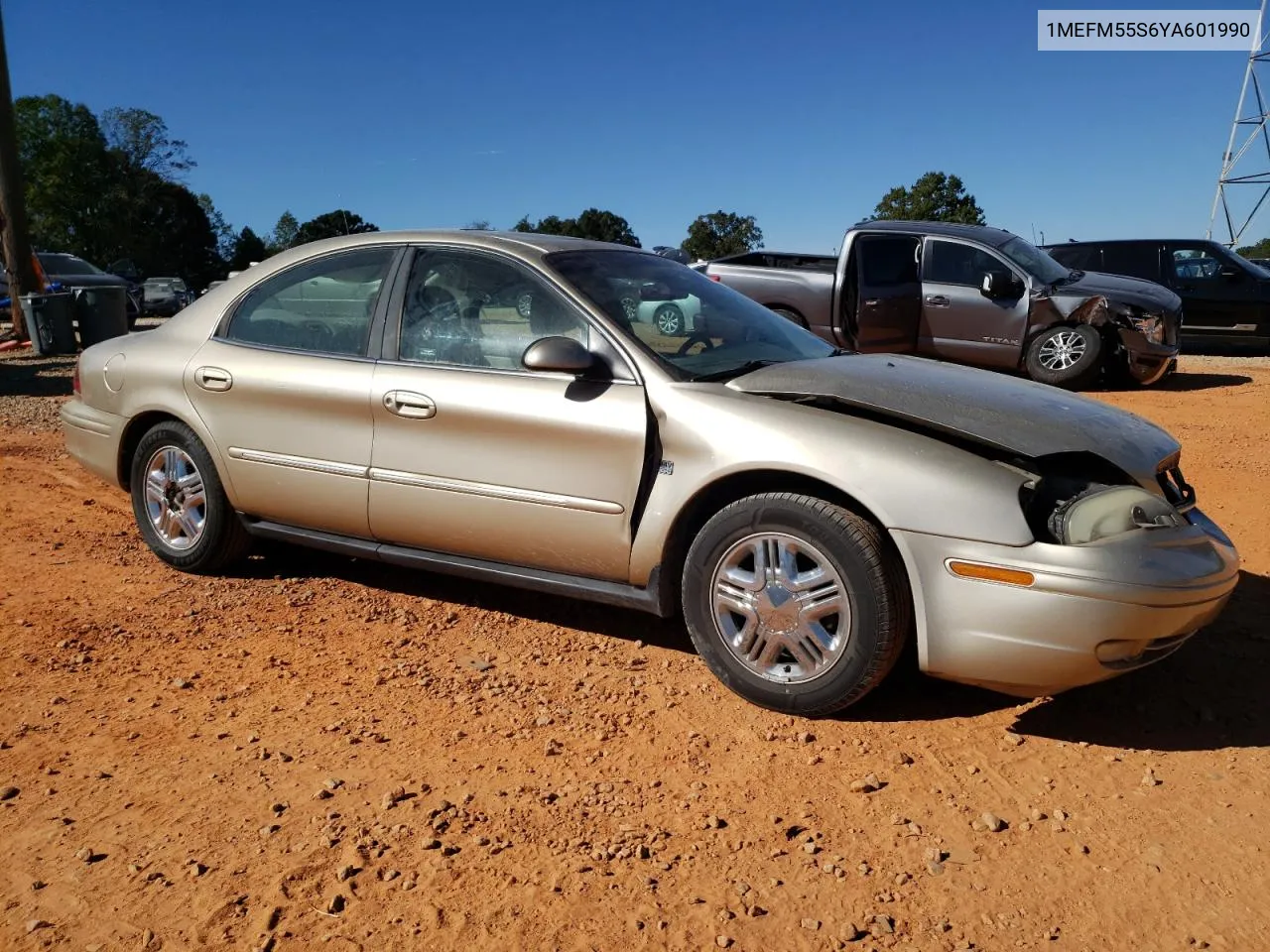 2000 Mercury Sable Ls Premium VIN: 1MEFM55S6YA601990 Lot: 76071144