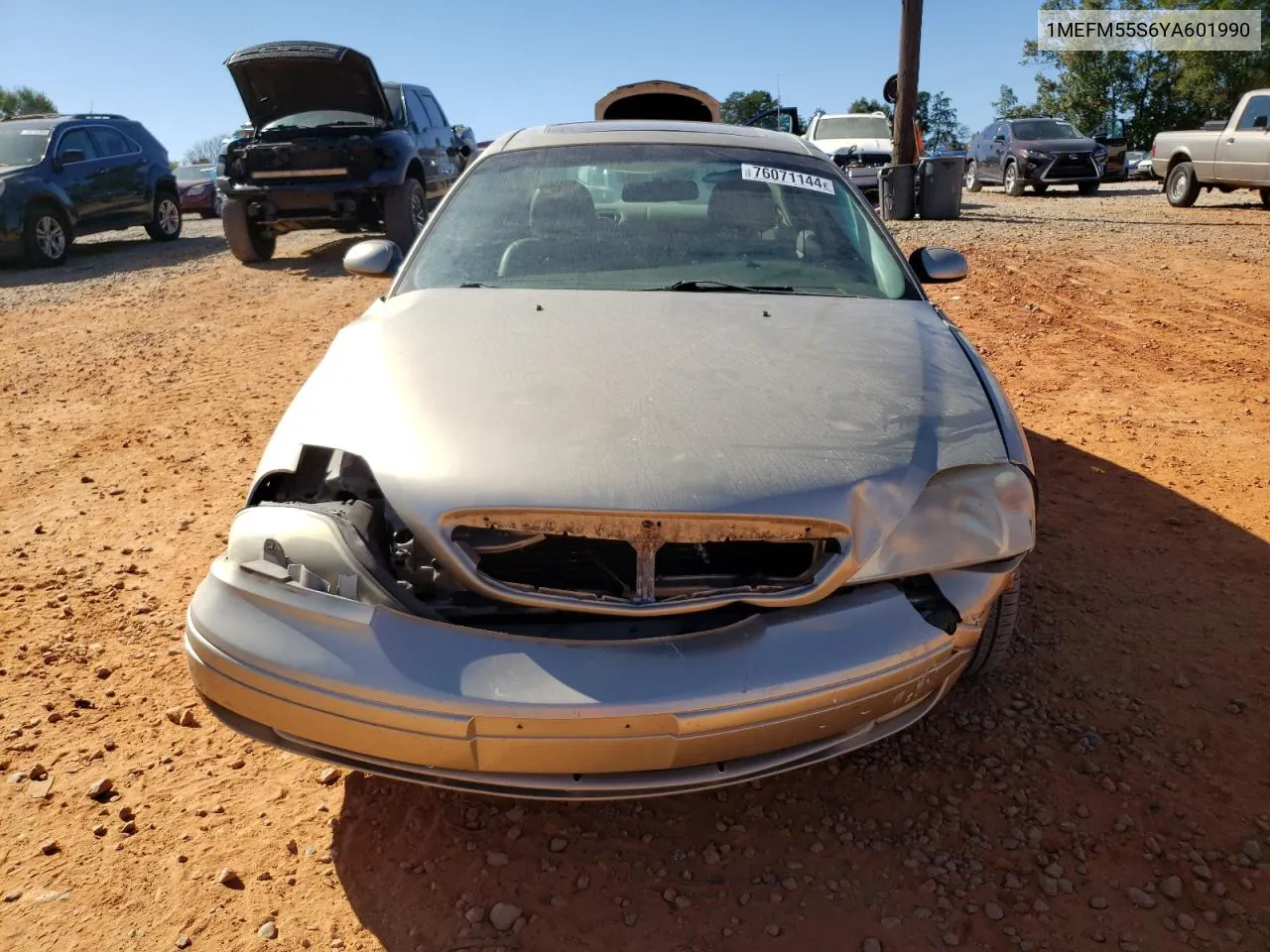 2000 Mercury Sable Ls Premium VIN: 1MEFM55S6YA601990 Lot: 76071144