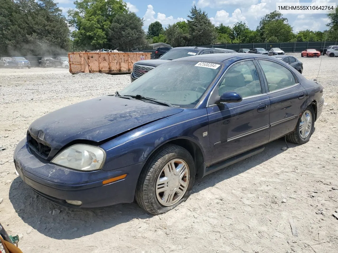 2001 Mercury Sable Ls Premium VIN: 1MEHM55SX1G642764 Lot: 62508394