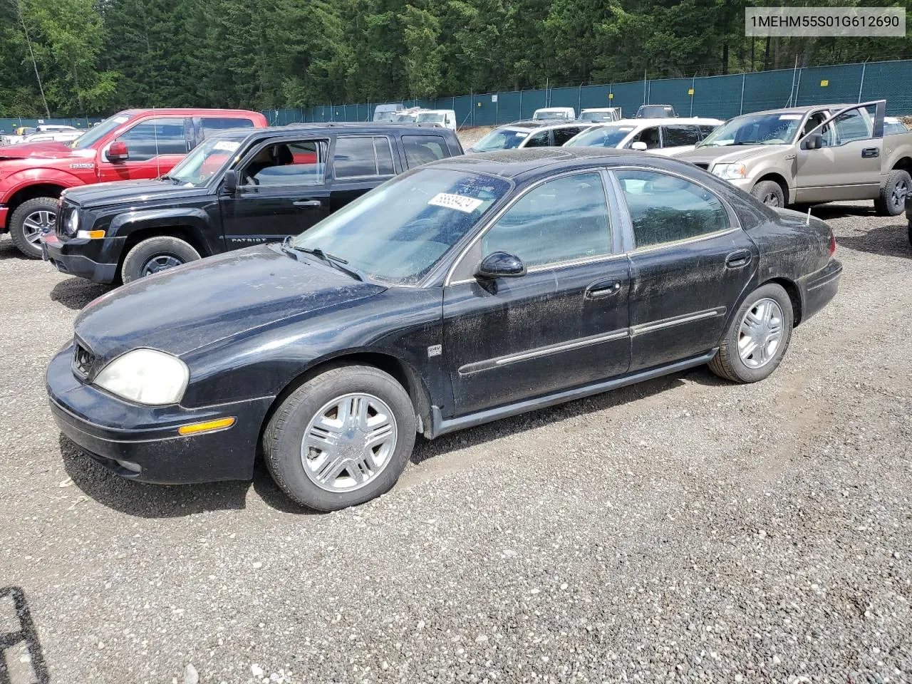 2001 Mercury Sable Ls Premium VIN: 1MEHM55S01G612690 Lot: 68839424