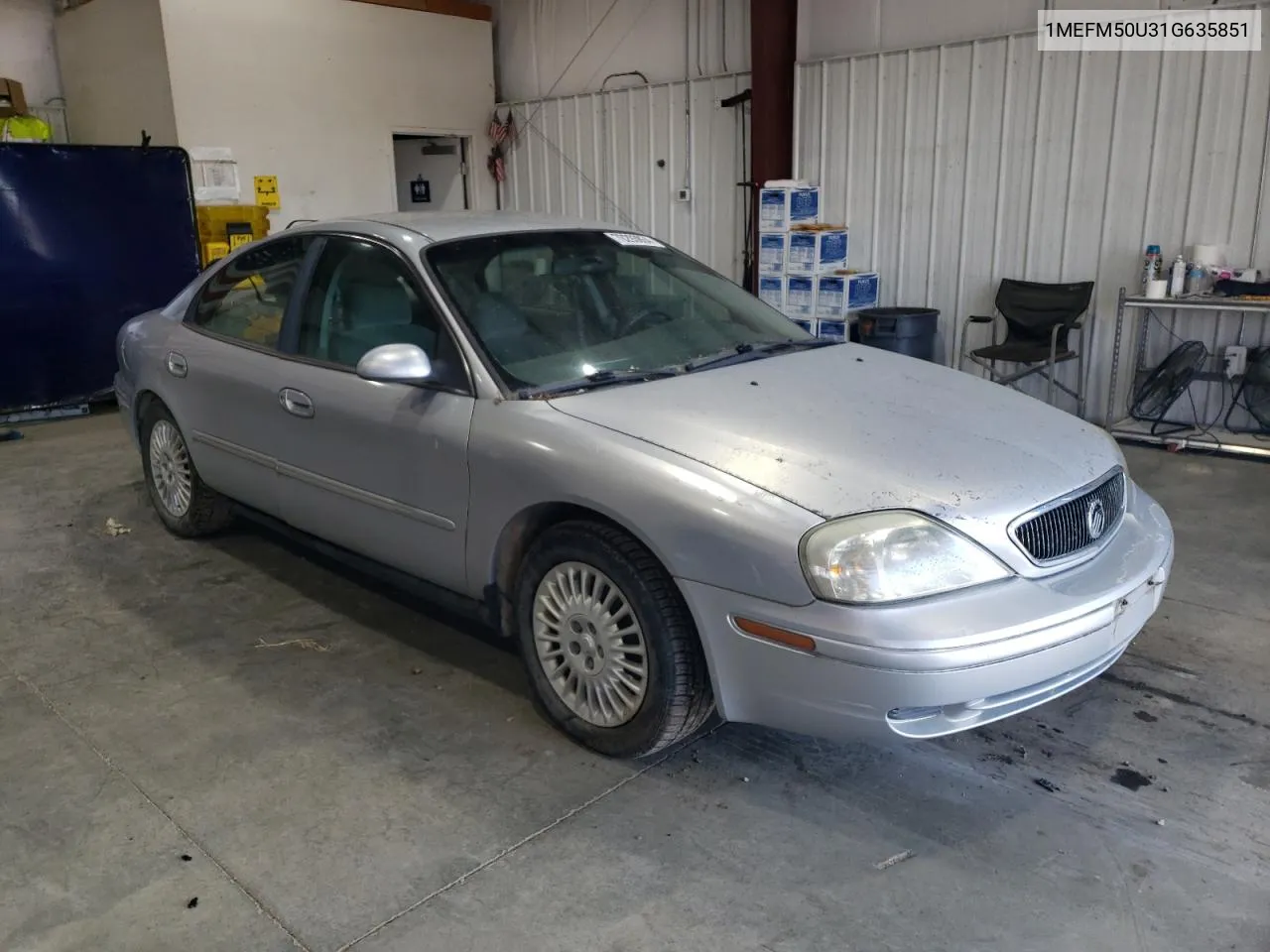 2001 Mercury Sable Gs VIN: 1MEFM50U31G635851 Lot: 70293864